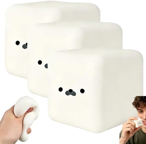 Slow rising milk carton squishy 3 piece calming squeeze set