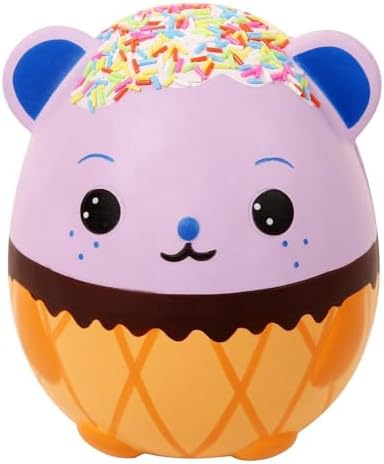 jumbo ice cream cone panda squishy scented slow rising