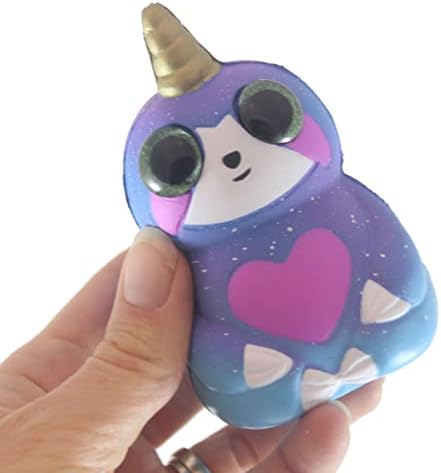 Mini galaxy sloth squishy soft slow rising scented fidget toy