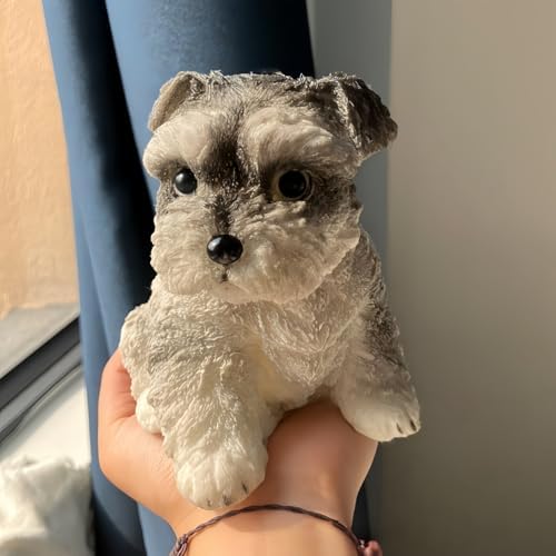 Grey schnauzer dog squishy