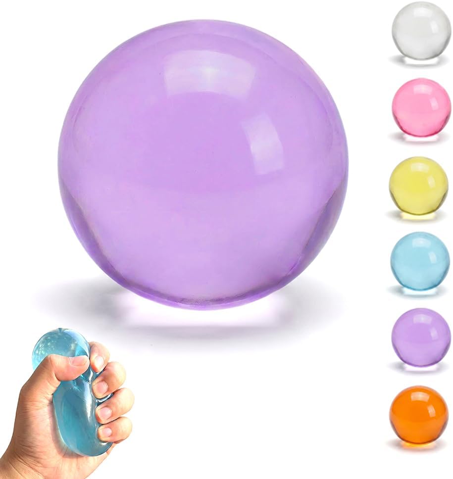 Kawaii purple coconut squishy squeeze stress fidget toy