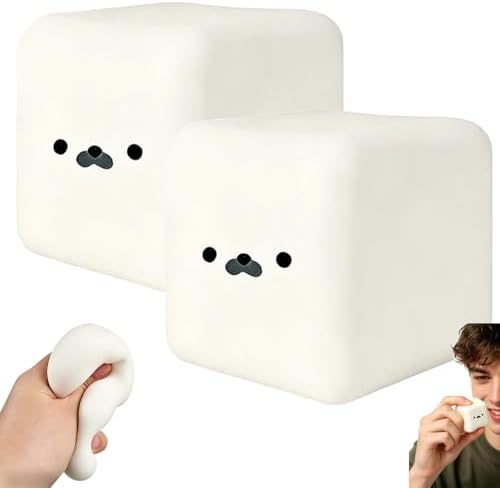 Soft milk carton squishy set of 2 slow rebound fidgets