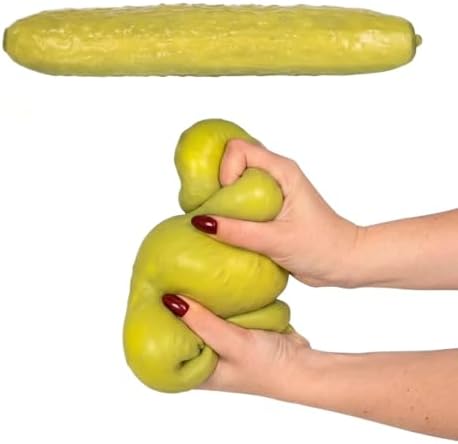 Jumbo Pickle Squishy Slow Rising Squeeze Stress Relief Toy