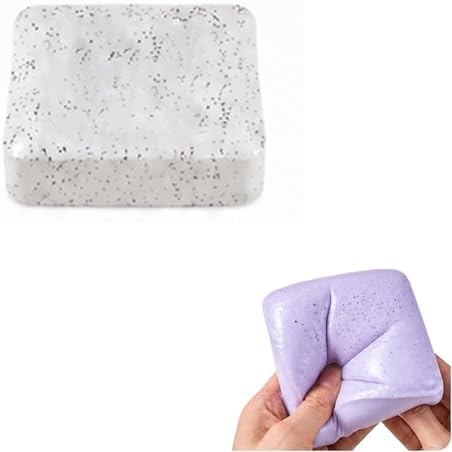 Glitter sparkle brick squishy slow rising squeeze stress block