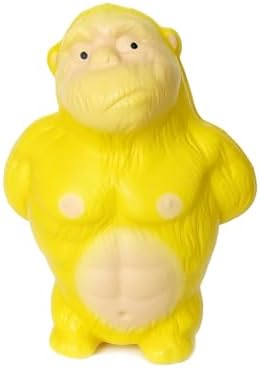 Kawaii yellow stretchy mini monkey squishy gorilla toy