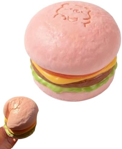 Big hamburger squishy bun butter-scented slow rising squeeze toy