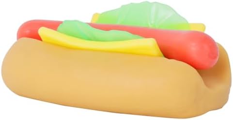 Layered hot dog squishy toy slow rising squeeze stress relief toy