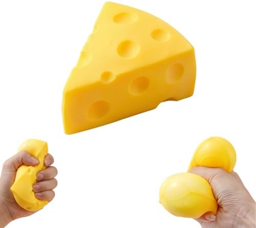 Cheese wedge triangle squishy block