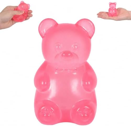 Pink bear squishy soft slow rising squeeze toy