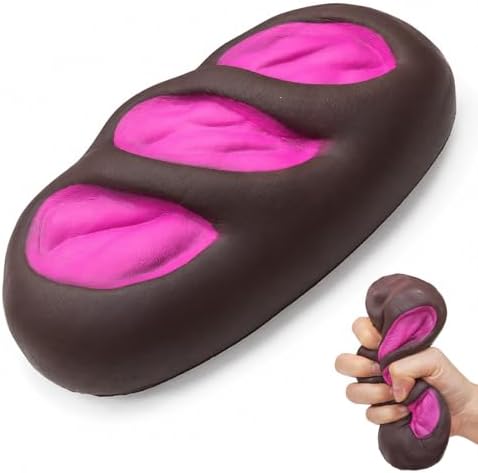Stress relief croissant squishy soft slow rising squeeze toy