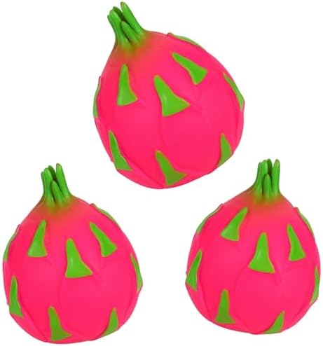 Cute dragon fruit squishy trio squishy fidget stress toy