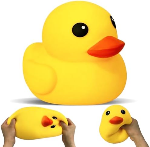 Big yellow classic duck squishy jumbo squeeze toy