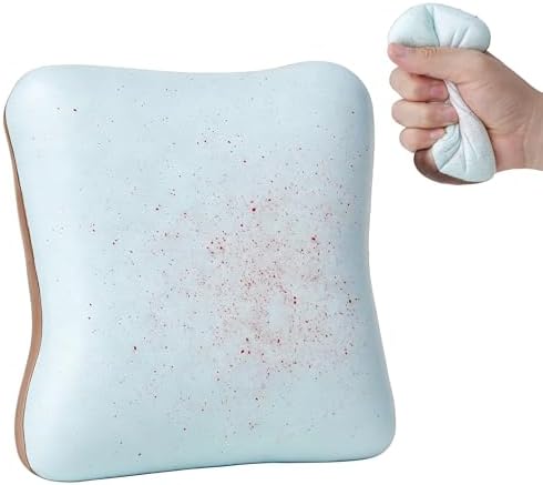 Blue speckled toast bread squishy