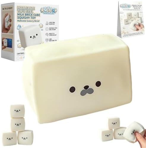 Kawaii milk carton squishy cute slow rising desk toy