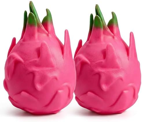 Squeeze dragon fruit squishy duo soft slow rising fidget