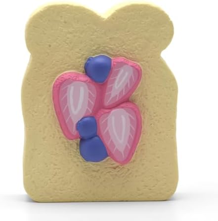Berry fruit toast slice bread squishy slow rising toy