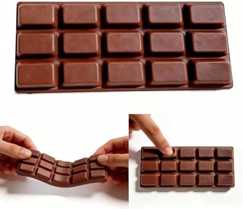 Stretchy milk chocolate squishy bar