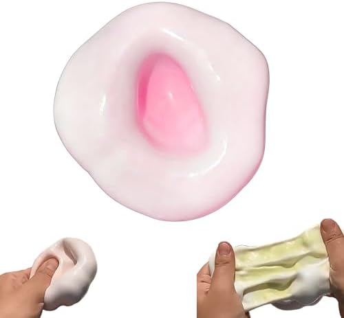 Stretchy shapeable rice ball squishy squeeze toy