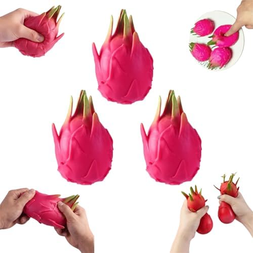 Scented dragon fruit squishy 3 pack slow rising squeeze set