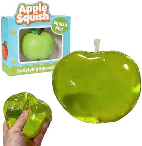 Jumbo apple squishy slow rising squeeze toy