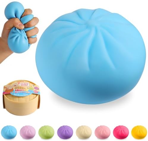 Bao Bun Squishy slow rising squeeze stress relief dumpling toy