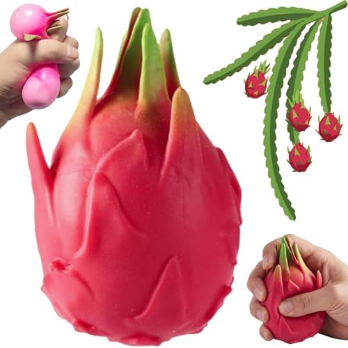 Novelty dragon fruit squishy soft slow rebound squeeze toy