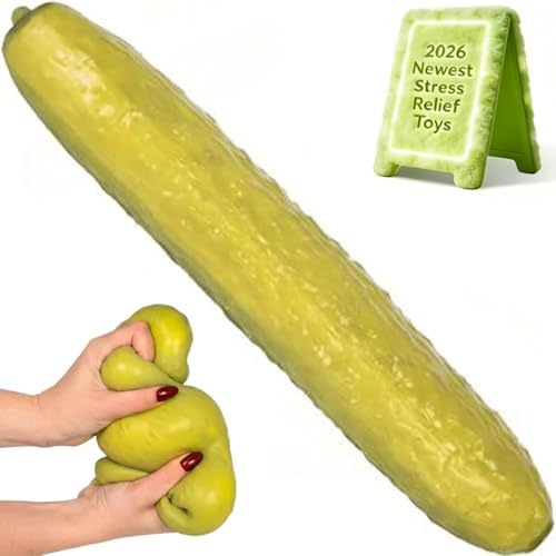 10 Inch Pickle Squishy Slow Rising Squeeze Stress Relief Toy