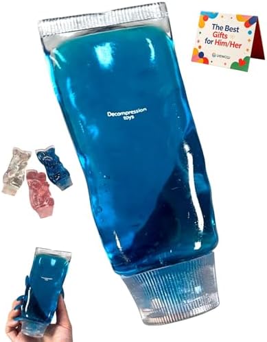 Blue Toothpaste Squishy slow rising squeeze sensory stress toy