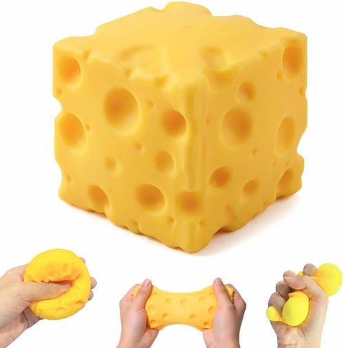 Mini Cheese Cube Squishy Slow Rising Stress Relief Toy