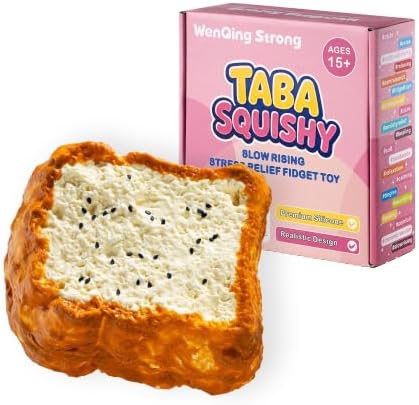 Sesame toast squishy slice slow rising squeeze toy