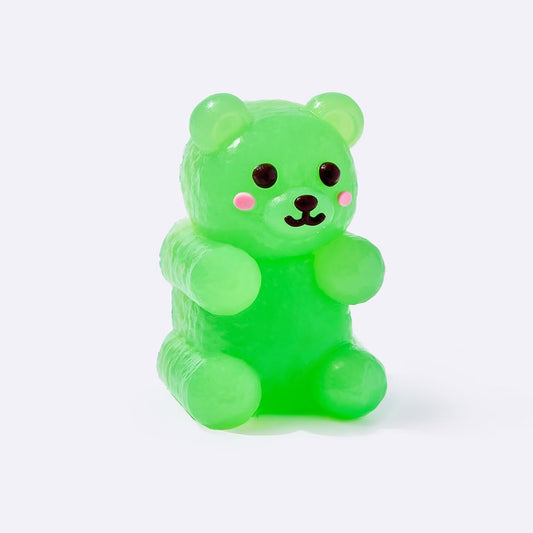 Green gummy bear candy squishy slow rising squeeze toy