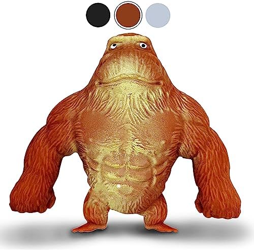Gold soft monkey squishy gorilla squeeze fidget toy