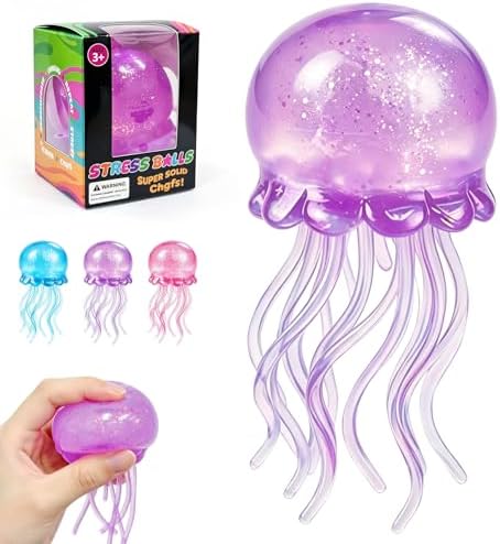 Sugar jellyfish squishy slow rising squeeze stress relief toy