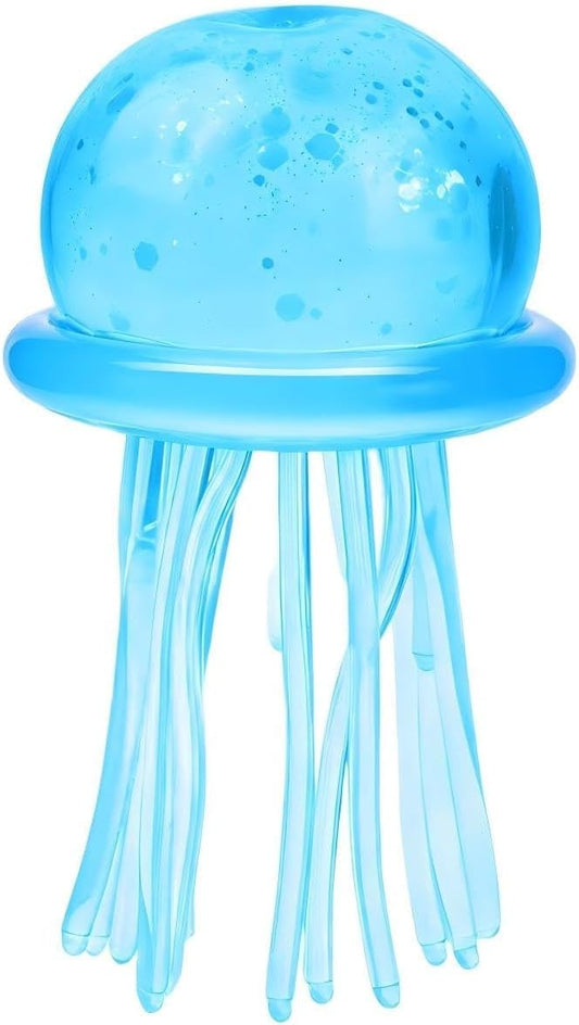 Blue kawaii jellyfish squishy soft squeeze sensory toy