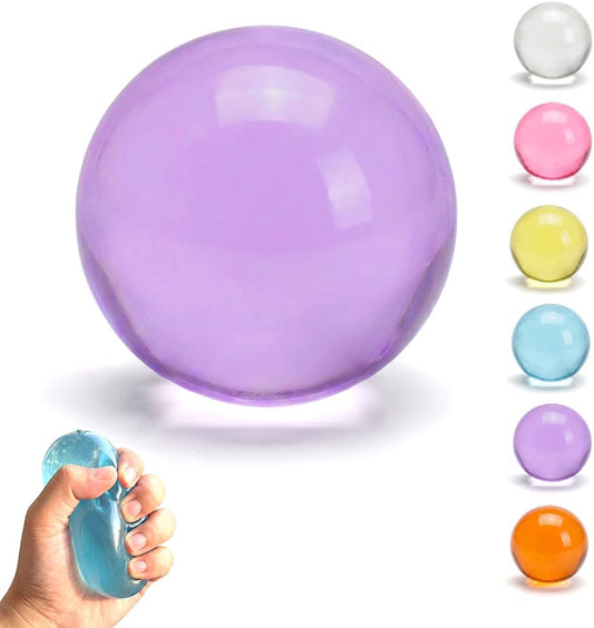 Kawaii purple coconut squishy squeeze stress fidget toy