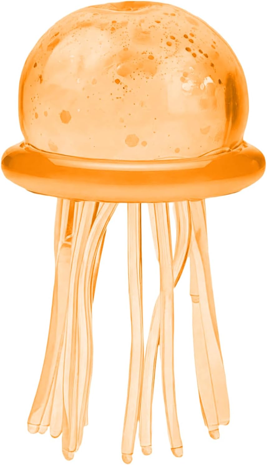 Sunset orange slow rising jellyfish squishy sensory toy