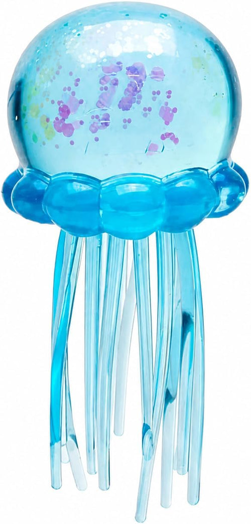Sky blue sensory jellyfish squishy slow rise squeeze toy