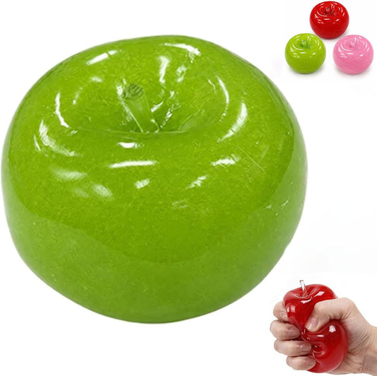 Giant green lime squishy slow rising squeeze stress toy