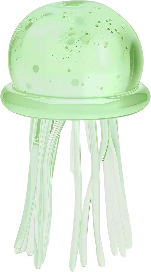Mint green jellyfish squishy slow rising sensory squeeze toy