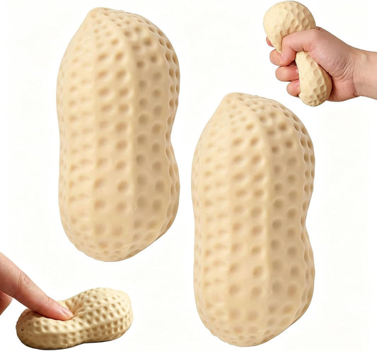 Slow rising crunchy peanut squishy soft squeeze stress relief toy