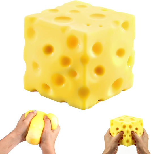Small Cheese Squishy Slow Rising Stress Relief Sensory Toy