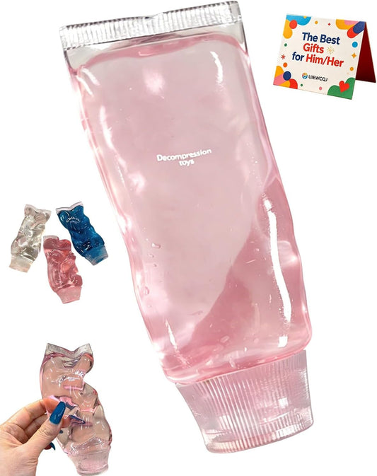 Pink Toothpaste Squishy slow rising squeeze stress relief toy