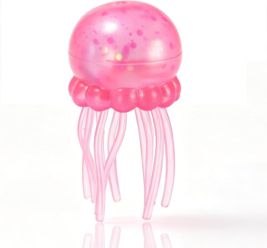 Bubblegum pink jellyfish squishy soft squeeze stress ball