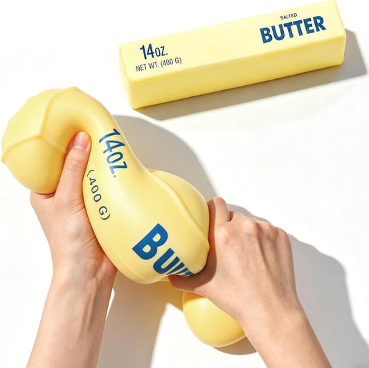 Giant 14 oz butter squishy jumbo slow rising squeeze stick