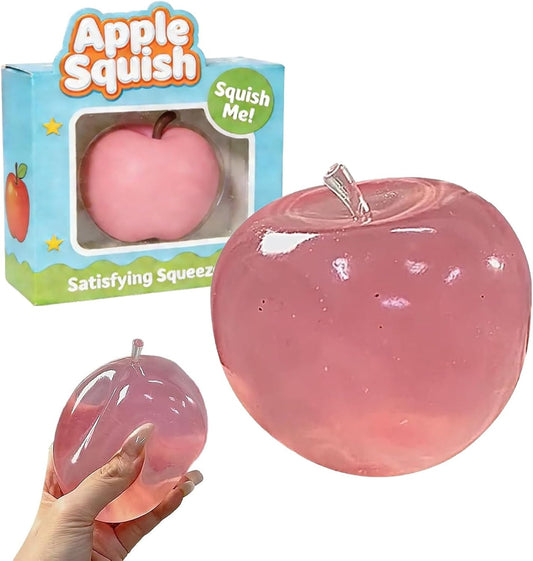 Giant apple squishy slow rising squeeze toy