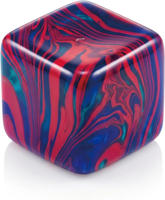 Marble tie dye swirl squishy block stress cube
