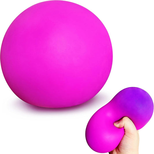 Jumbo color changing mesh squishy ball big stress squeeze