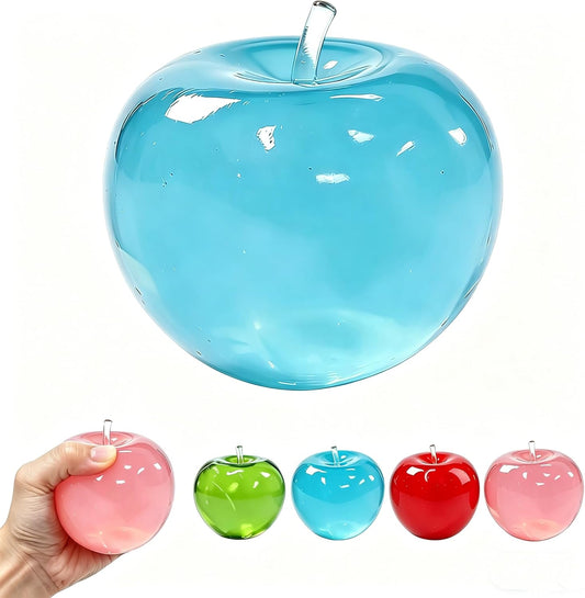 Moldable apple squishy slow rising squeeze toy