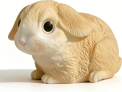 Jumbo realistic bunny squishy slow rising stress toy