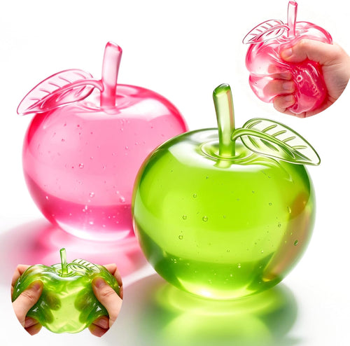 Green and pink lime squishy 2 pack slow rising fruit toys